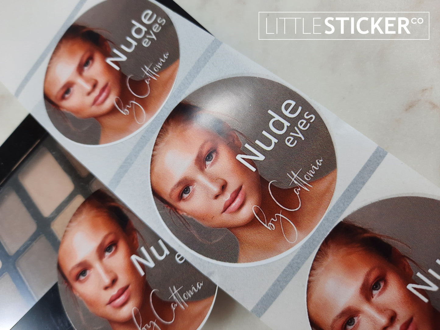 Waterproof Photo & Logo stickers