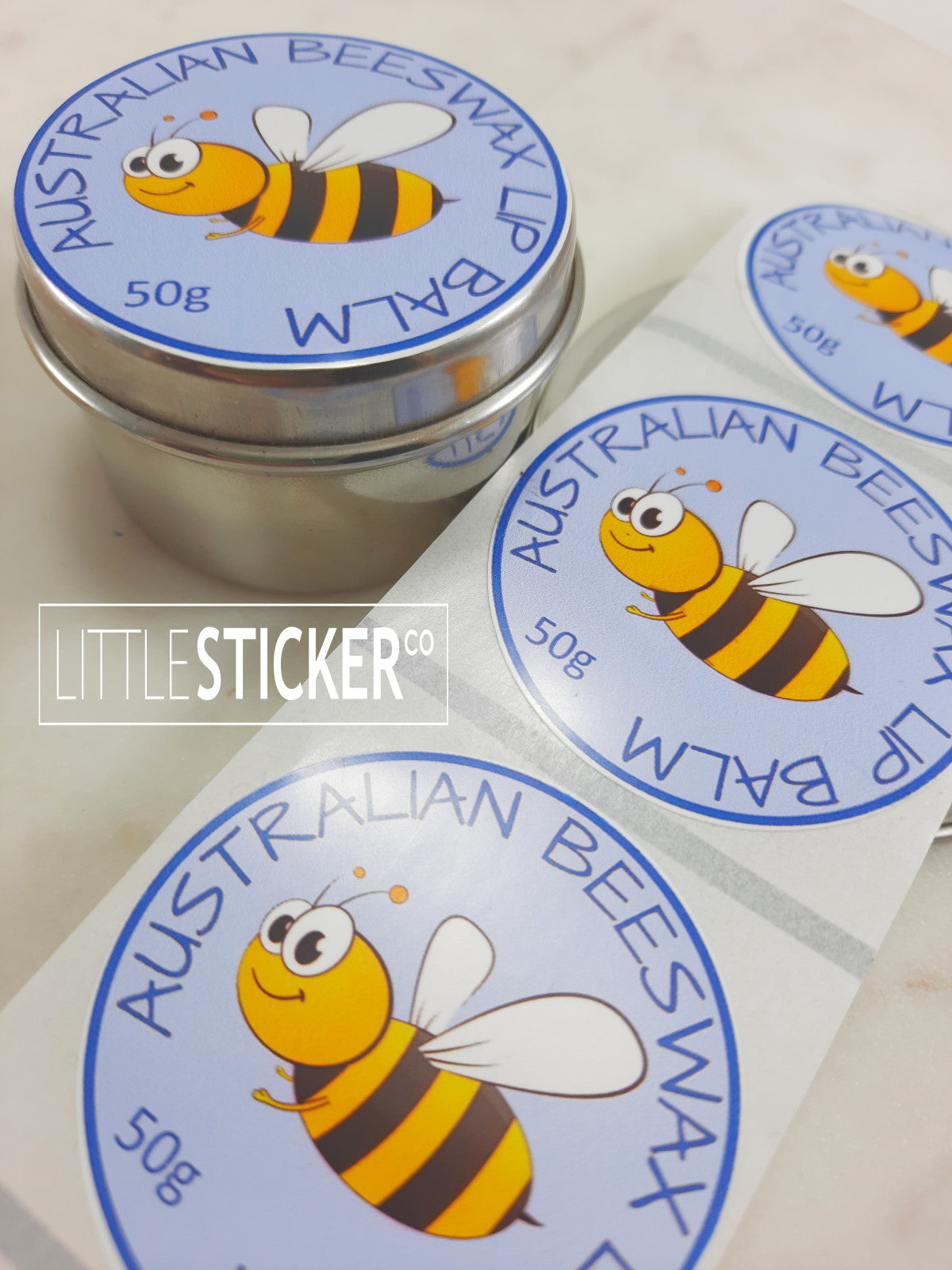 Waterproof Photo & Logo stickers