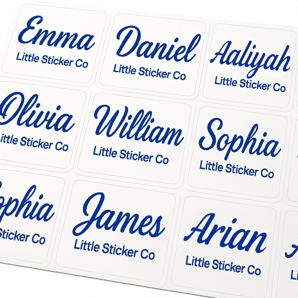 Custom Name Tag Stickers