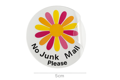 Water-resistant Photo & Logo stickers - Transparent/ clear