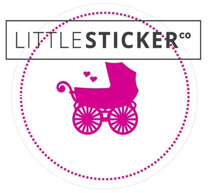 Baby stickers. Choose from various designs and colours