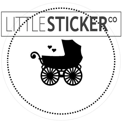 Baby stickers. Choose from various designs and colours