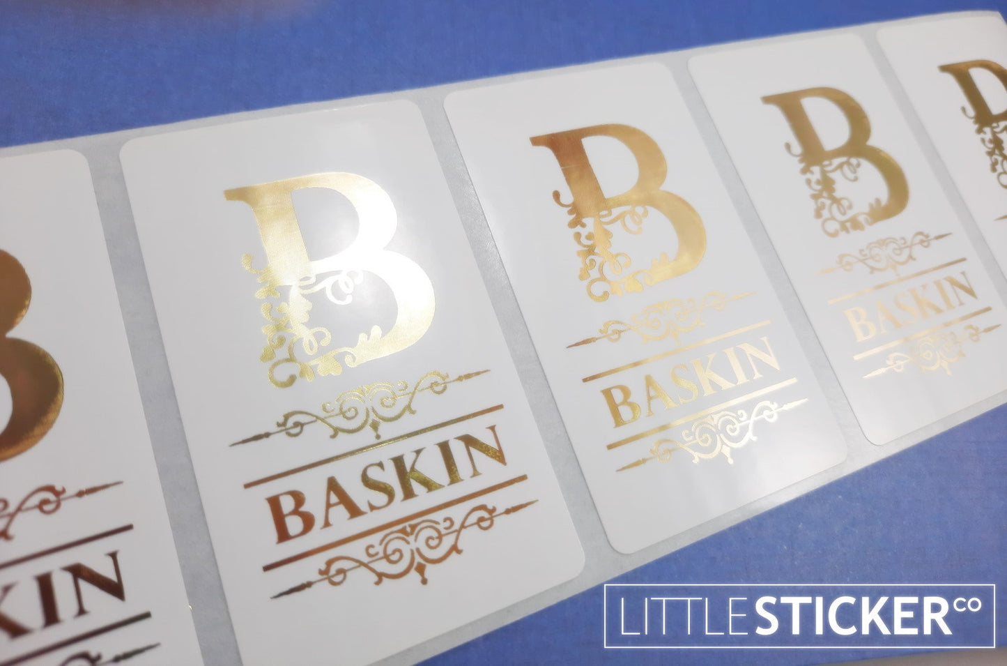 Personalised Monogram stickers. Victorian design. Add your monogram and name/family name, choose colour and size!