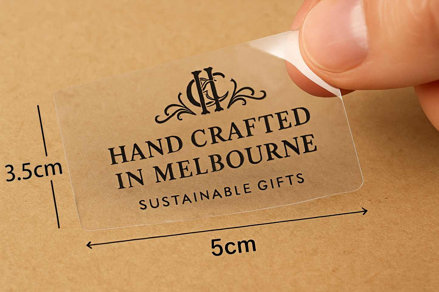 Clear custom Stickers