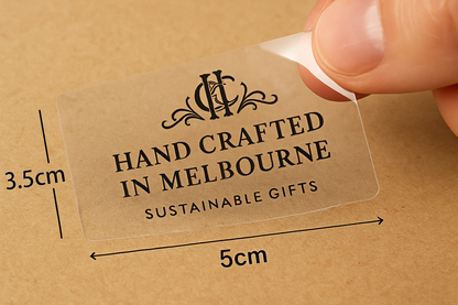 Clear custom Stickers