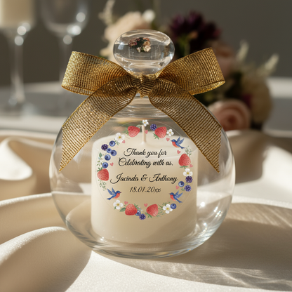 Water-resistant Photo & Logo stickers - Transparent/ clear